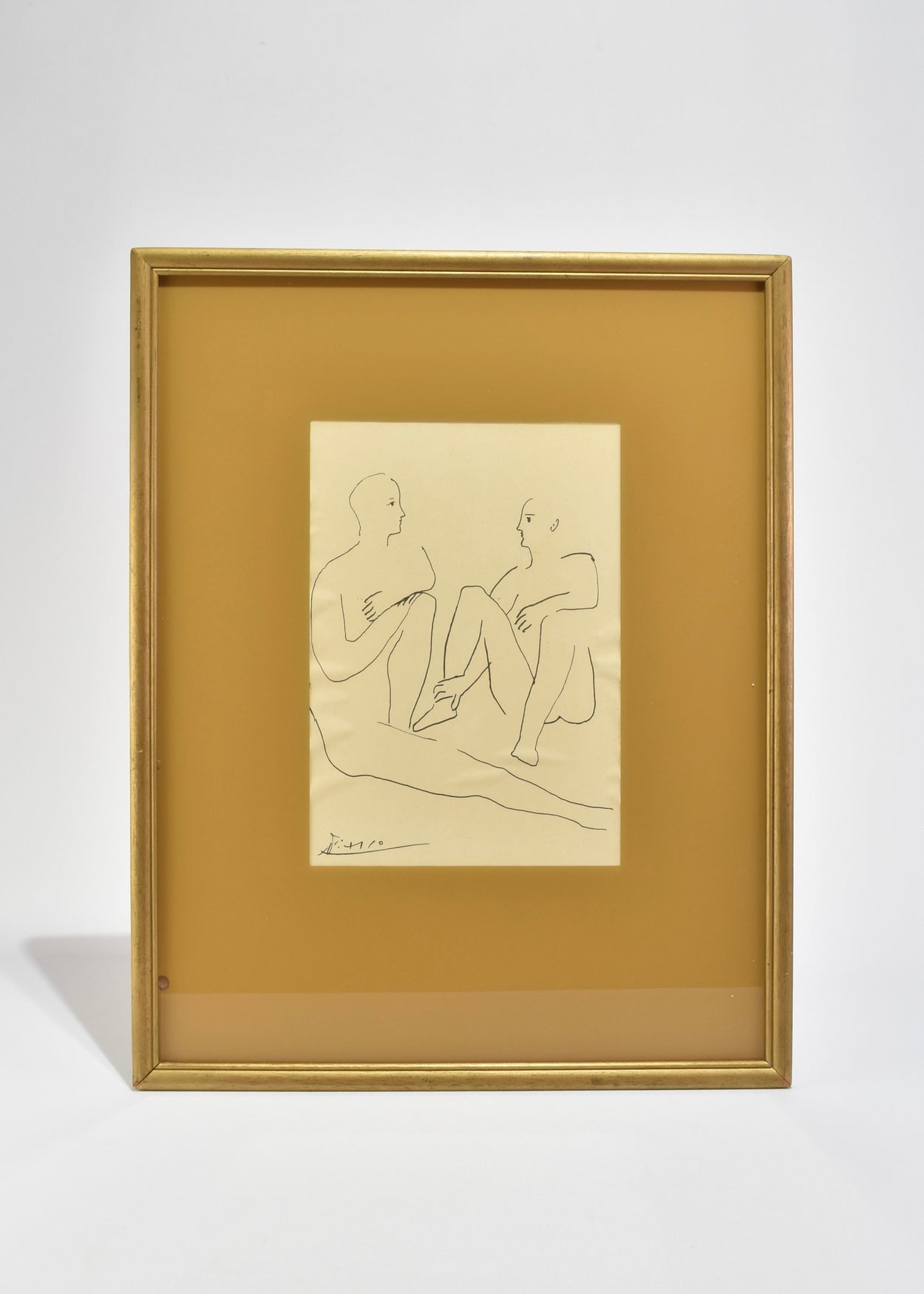 Picasso Dancers, Framed