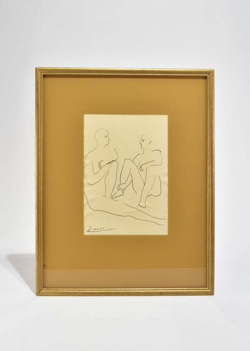 Picasso Dancers, Framed