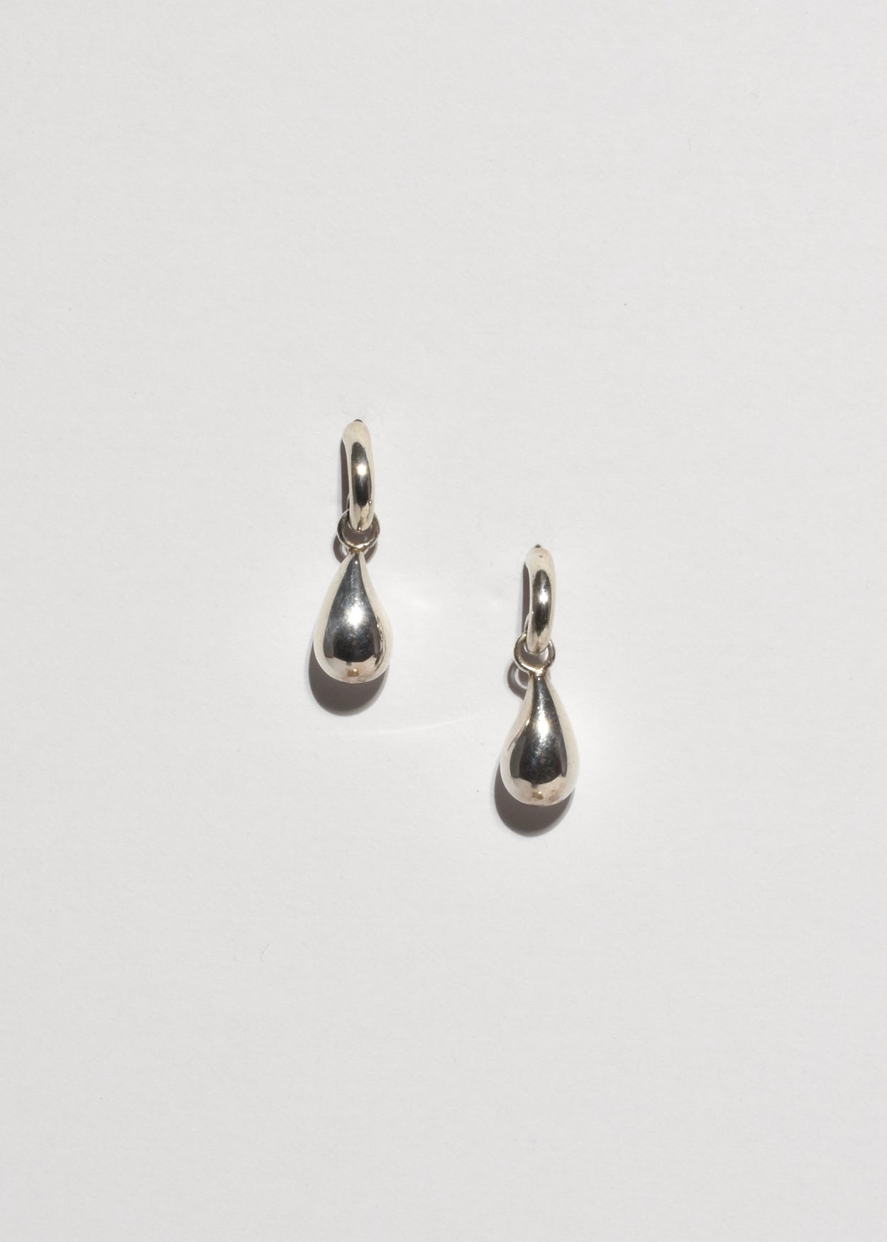 Silver Teardrop Earrings