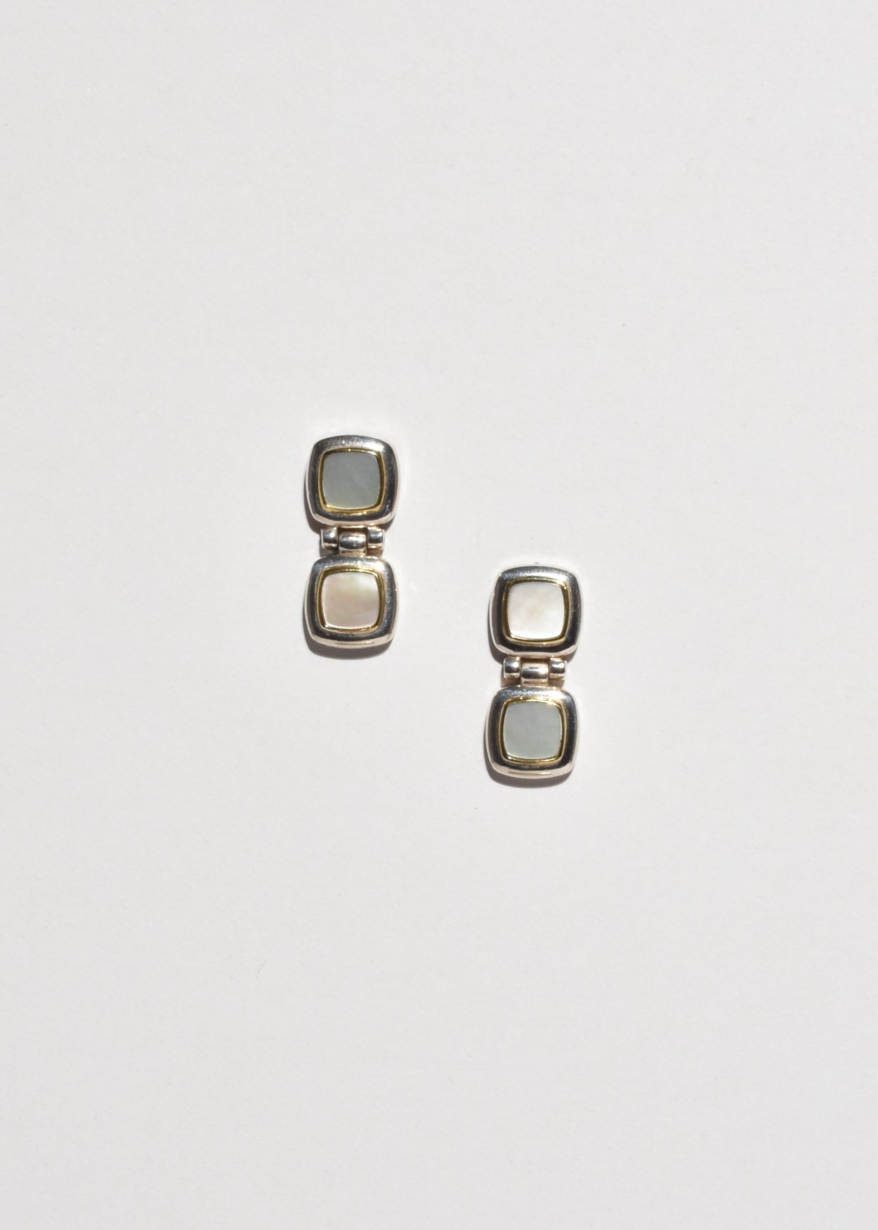 Square Mother of Pearl Earrings