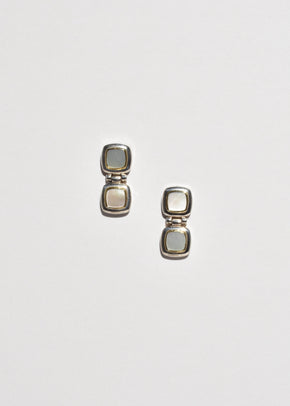 Square Mother of Pearl Earrings