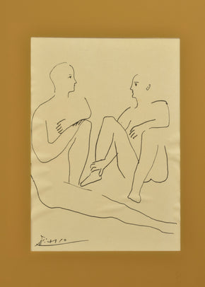 Picasso Dancers, Framed