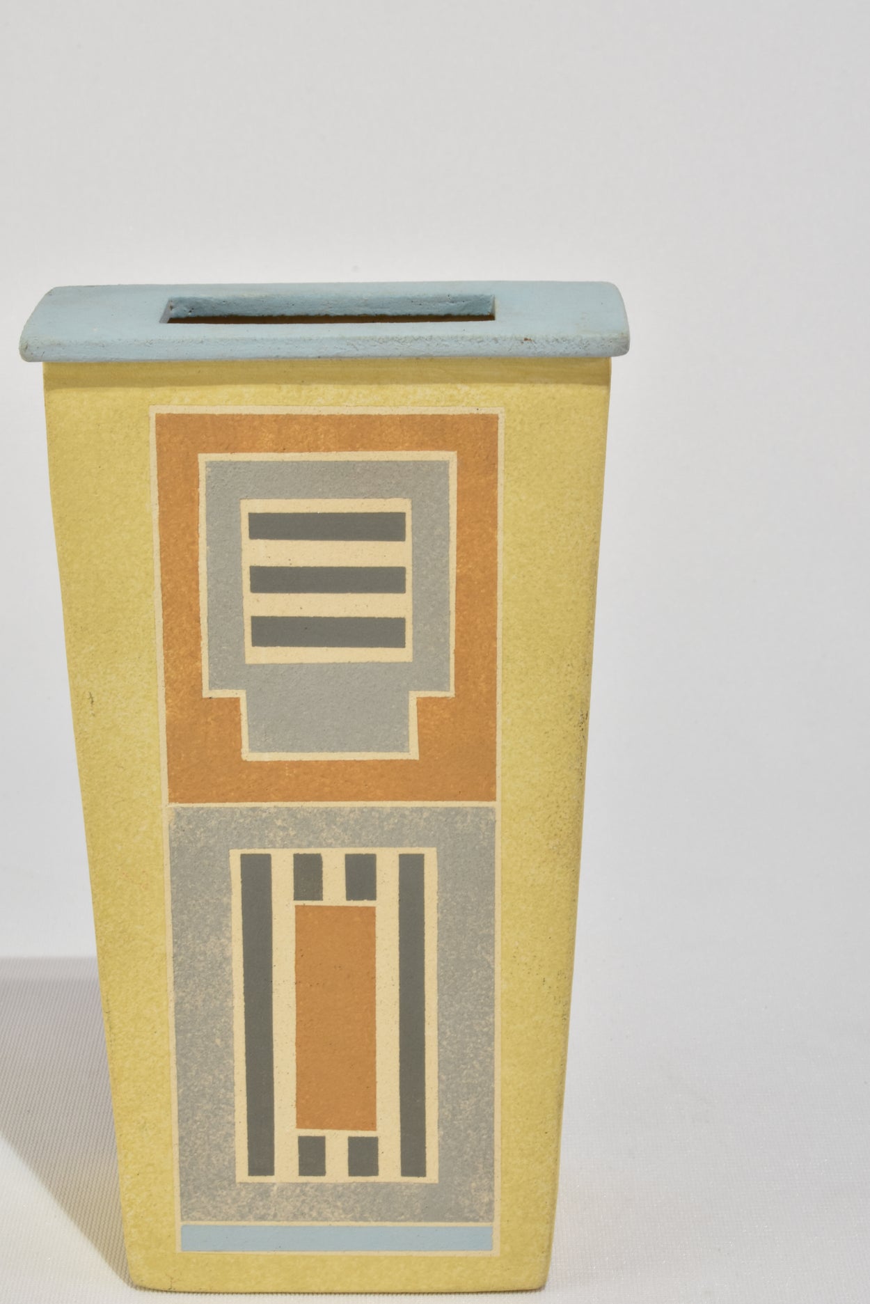 Geometric Ceramic Vase