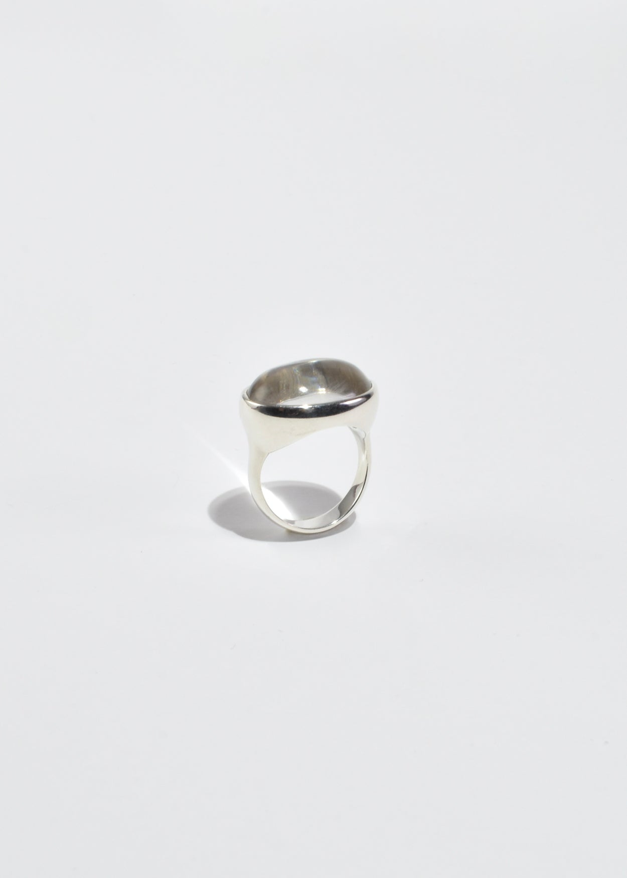 Silver Quartz Ring