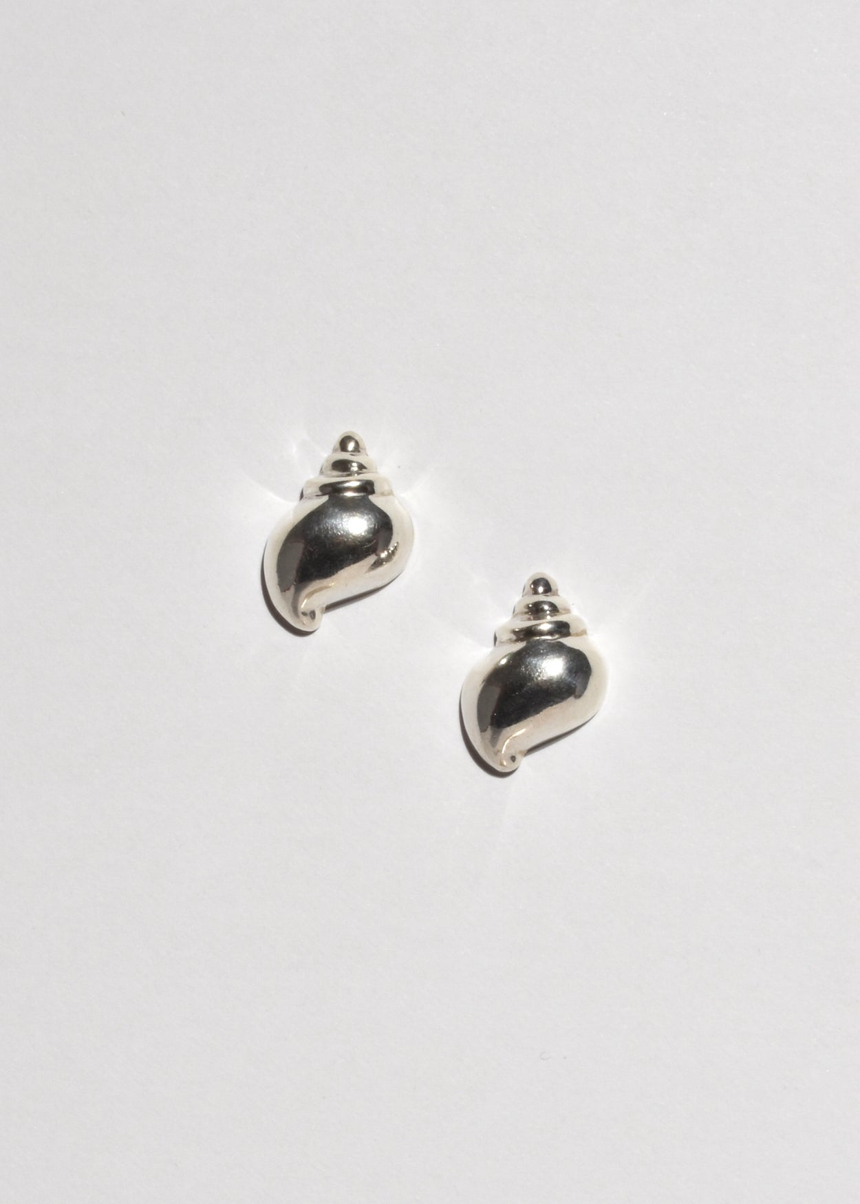 Silver Shell Earrings