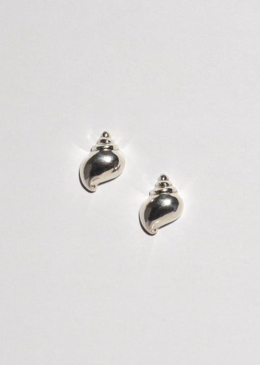 Silver Shell Earrings