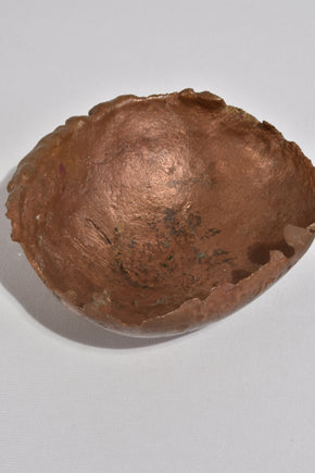 Brutalist Copper Bowl