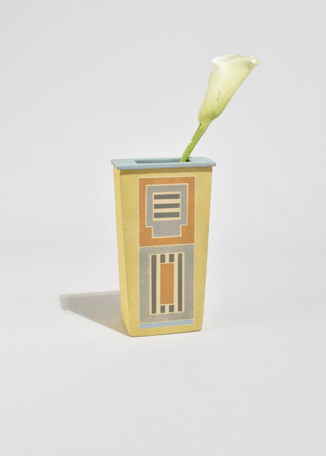 Geometric Ceramic Vase