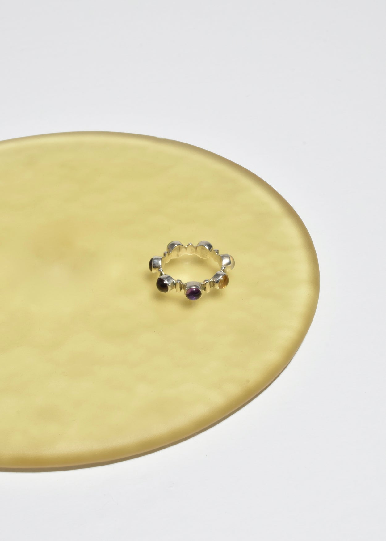 Multi Stone Band Ring