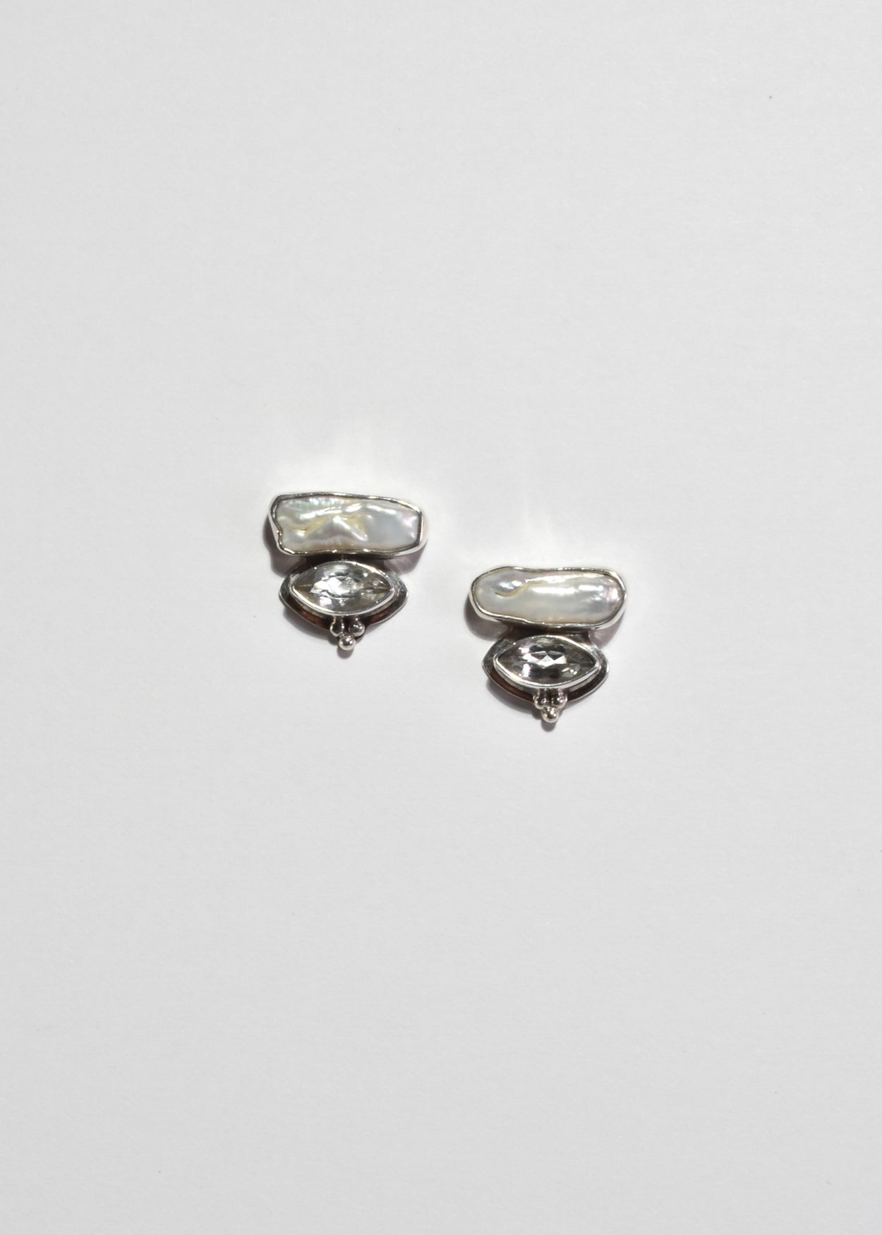 Pearl Quartz Earrings