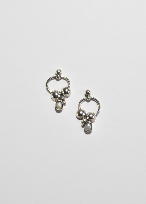 Sculptural Pearl Earrings