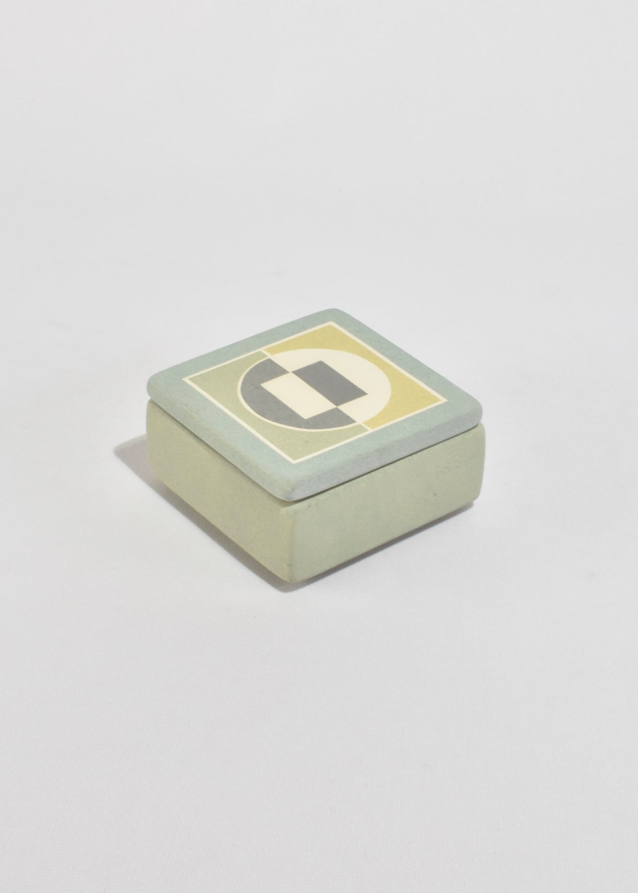 Geometric Ceramic Box