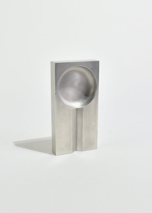 Sculptural Aluminum Ashtray