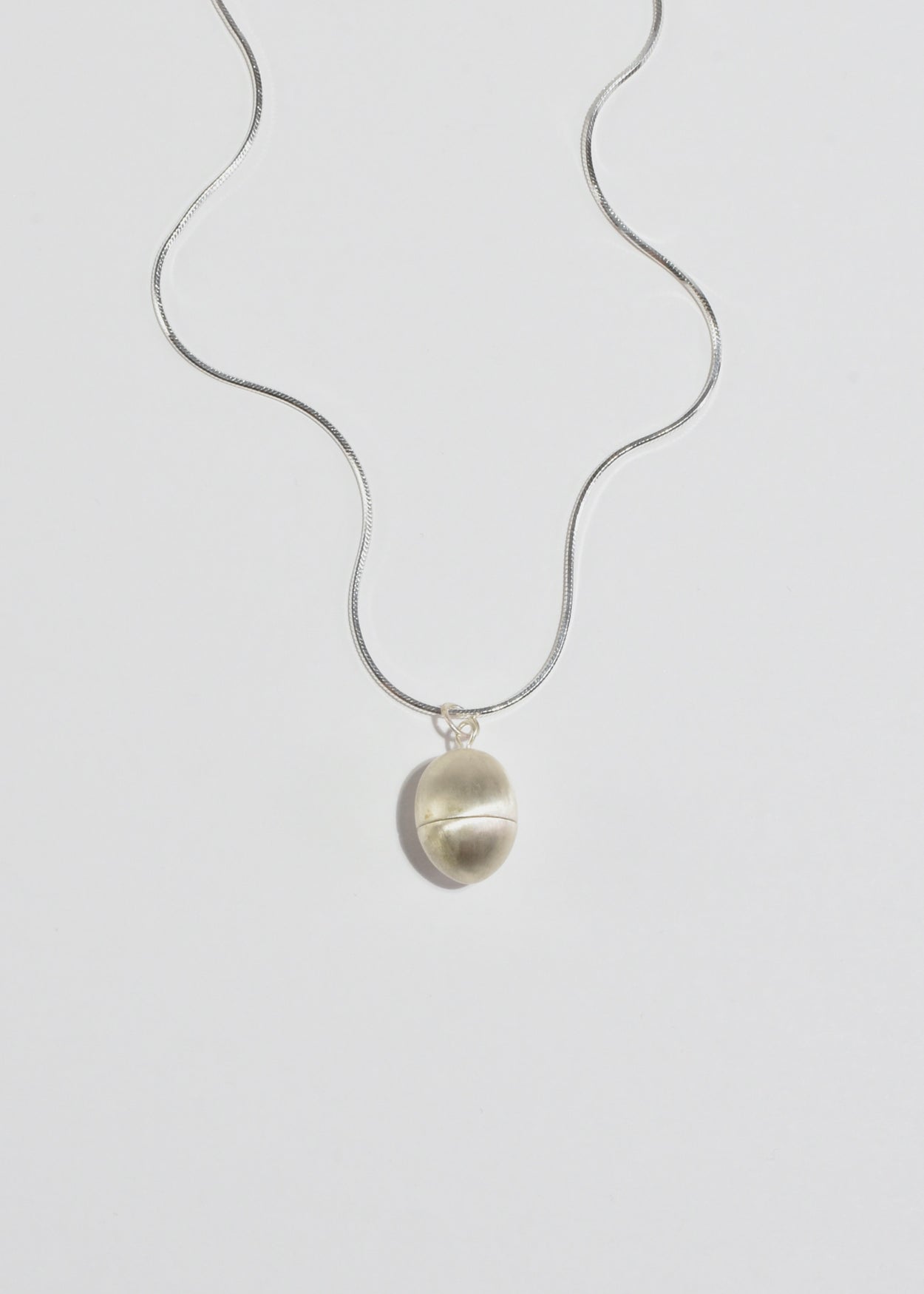 Egg Pendant Necklace