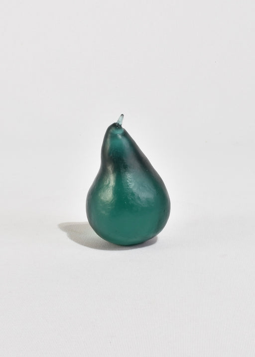 Glass Pear in Jade