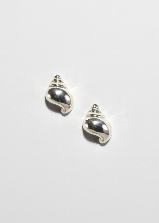 Silver Shell Earrings