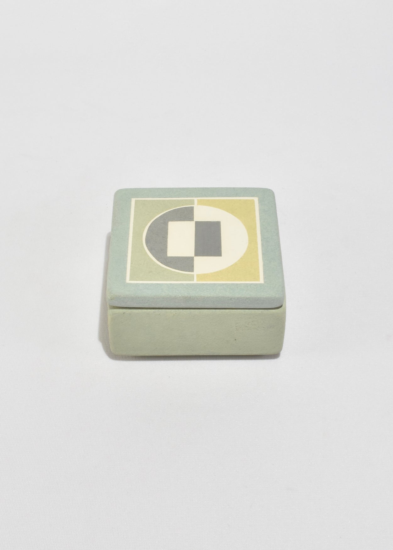 Geometric Ceramic Box