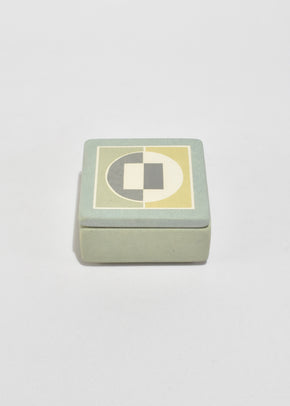 Geometric Ceramic Box