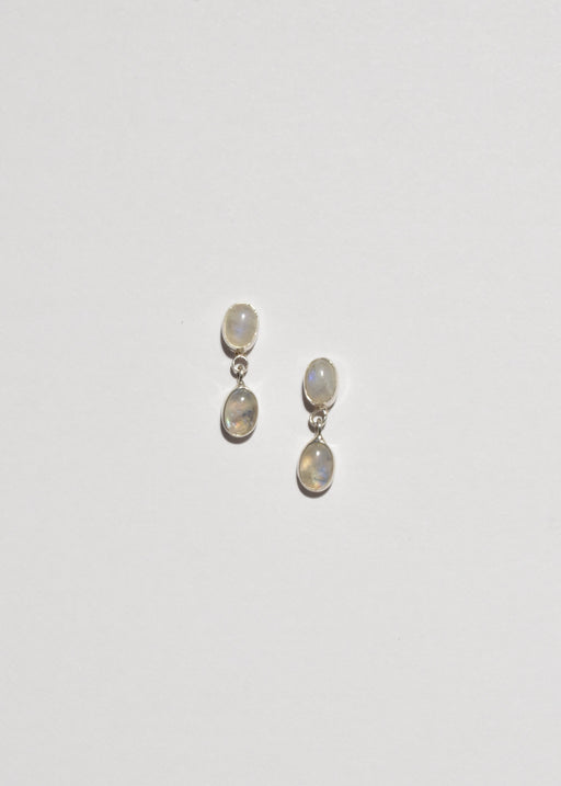 Silver Moonstone Earrings