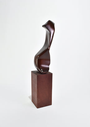 Abstract Wooden Sculpture