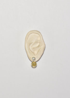 Pearl Amber Earrings