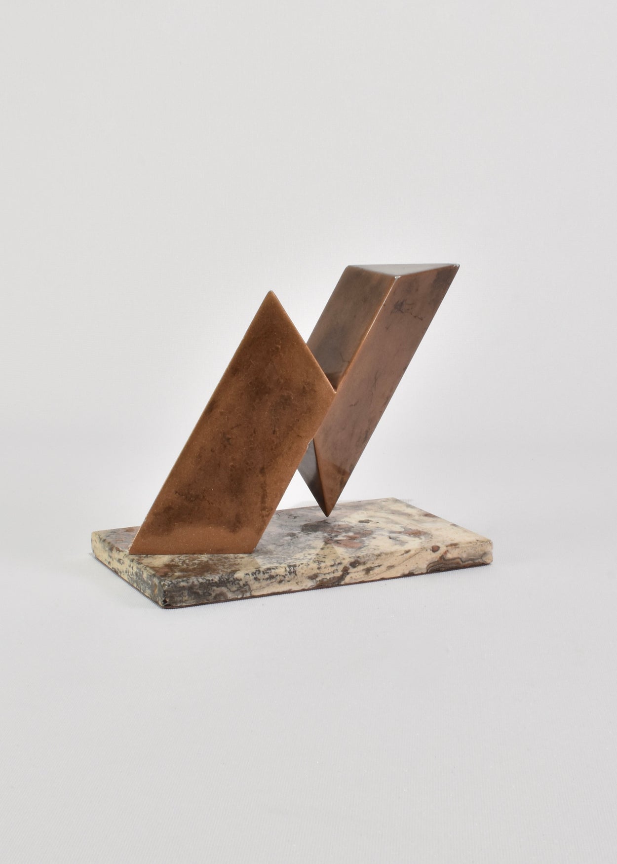 Abstract Bronze Sculpture