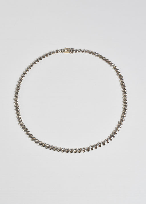 Silver Link Necklace