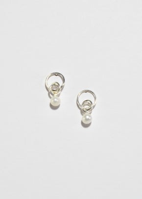 Pearl Loop Earrings