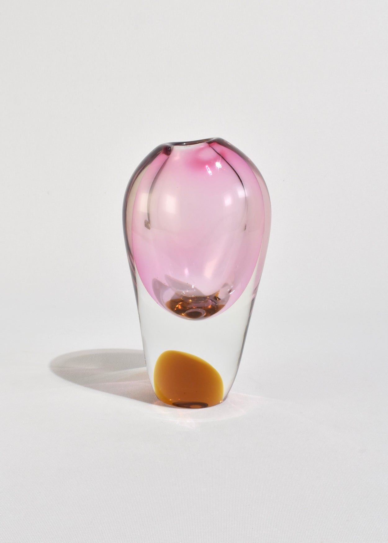 Sommerso Glass Vase