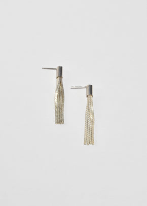 Shiny Tassel Earrings