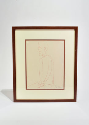 Ben Shahn Lithograph, Framed