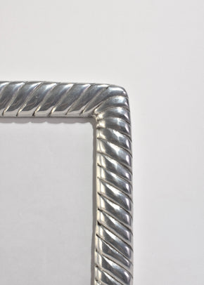 Ribbed Pewter Picture Frame