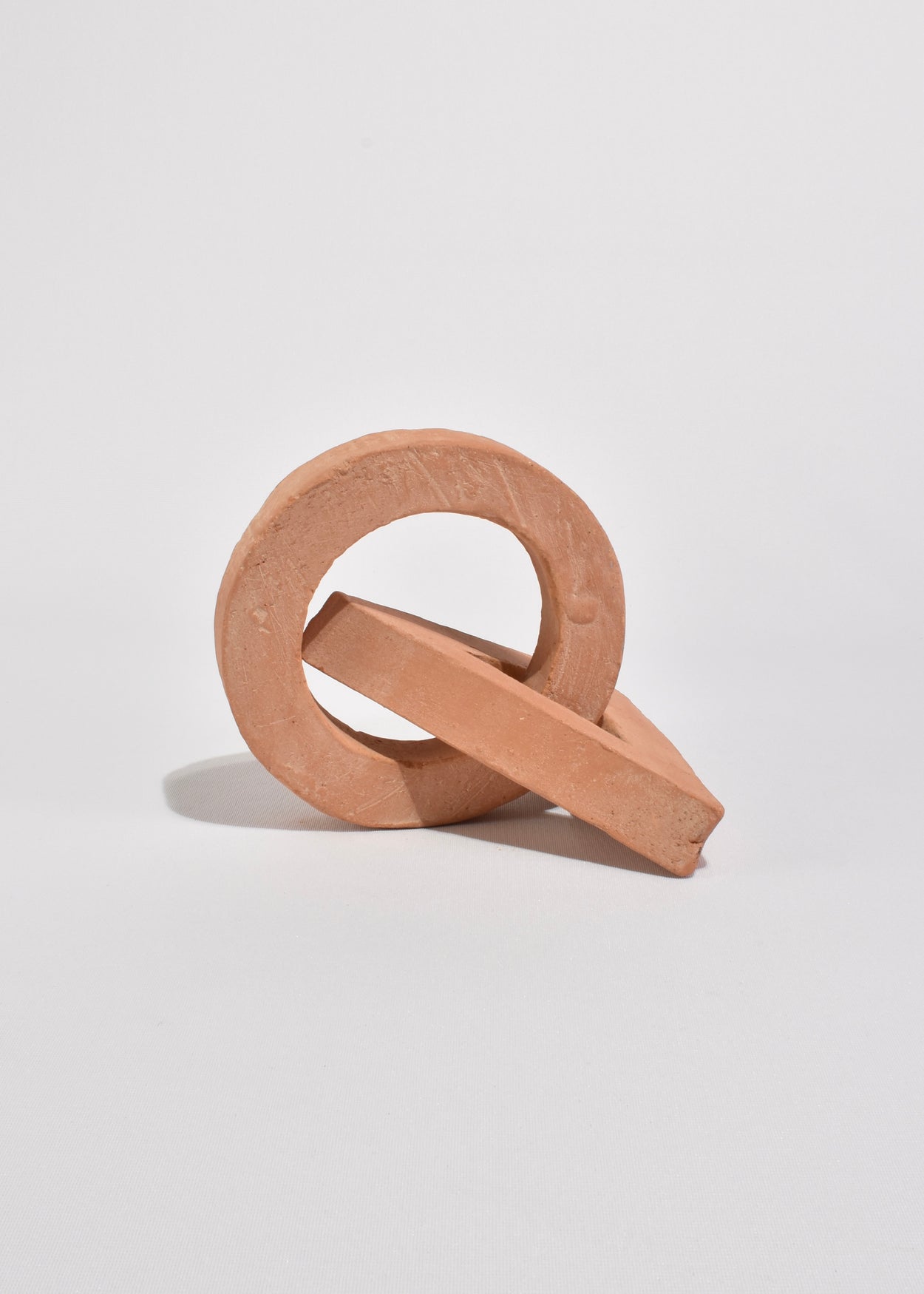 Geometric Terracotta Sculpture