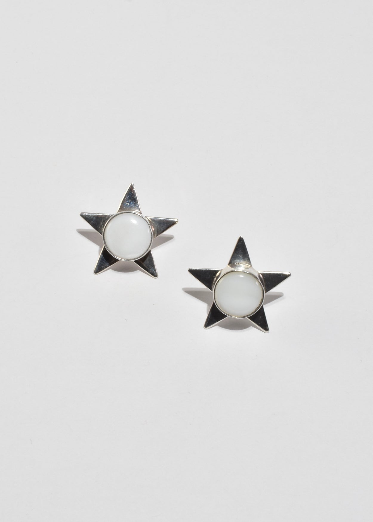 Star Mother of Pearl Earrings