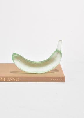 Glass Banana in Mint