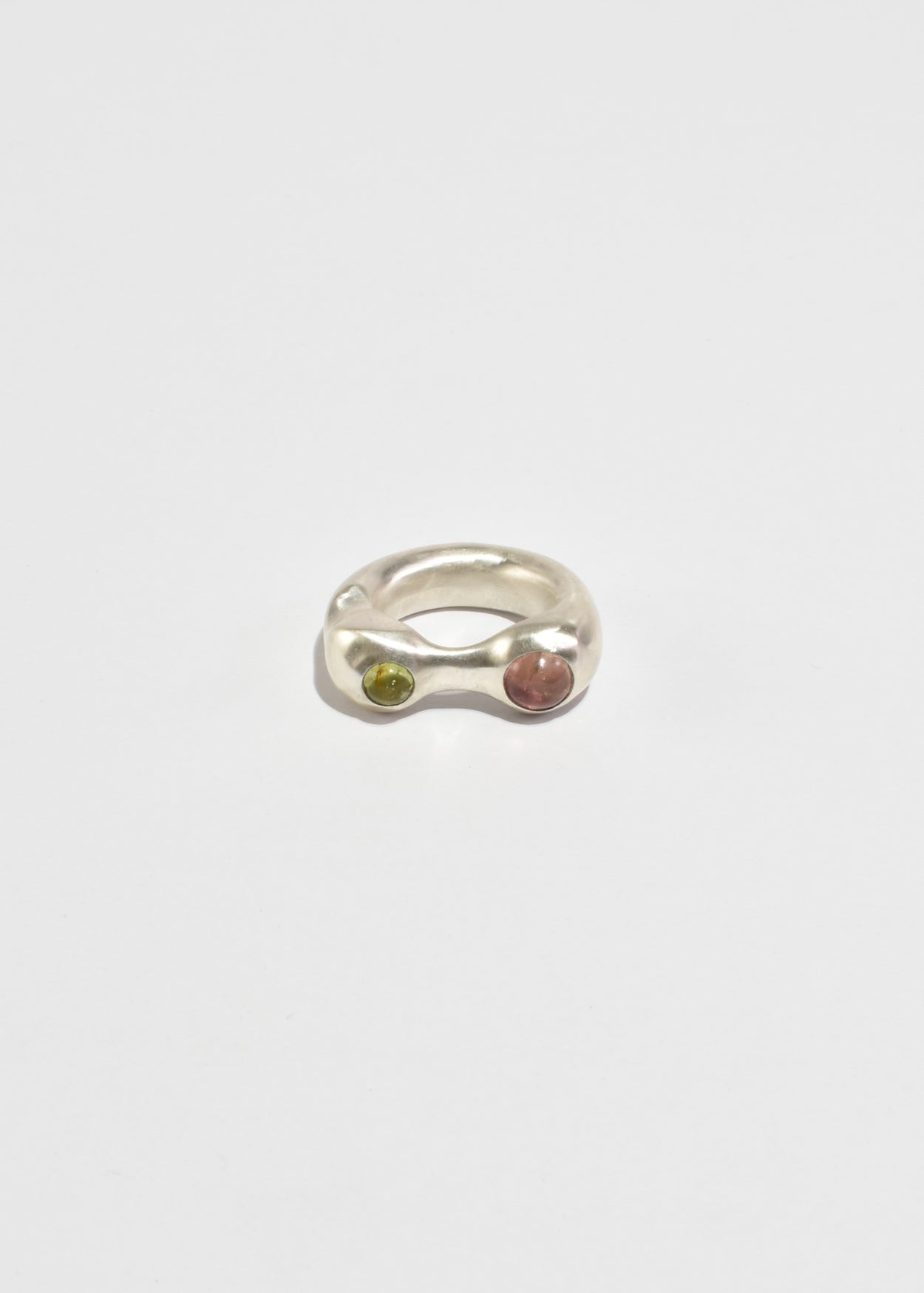 Green and Pink Tourmaline Esme Ring