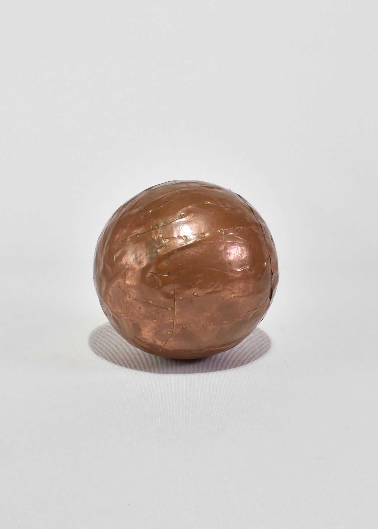 Copper Sphere Sculpture