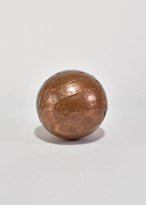 Copper Sphere Sculpture