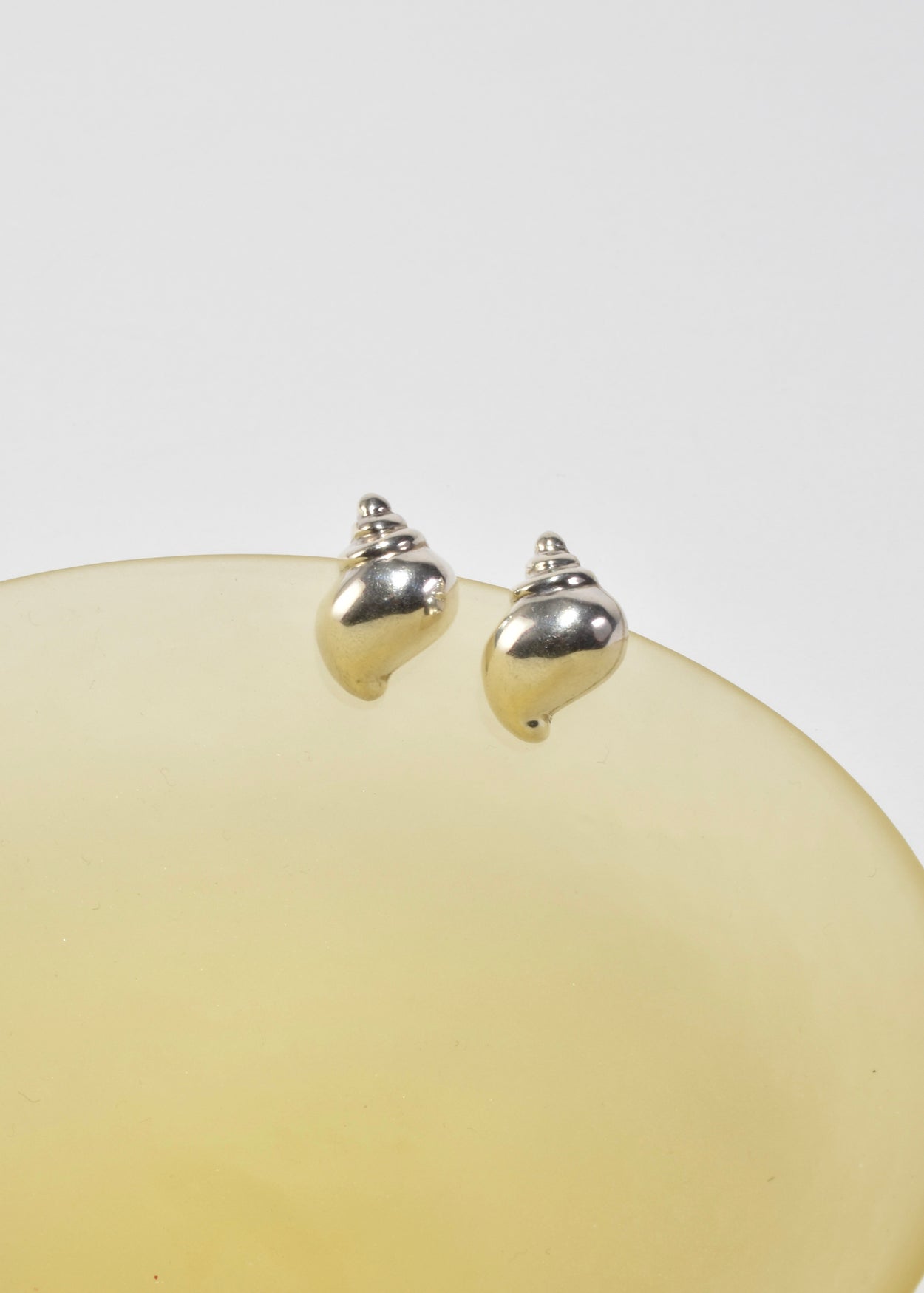 Silver Shell Earrings