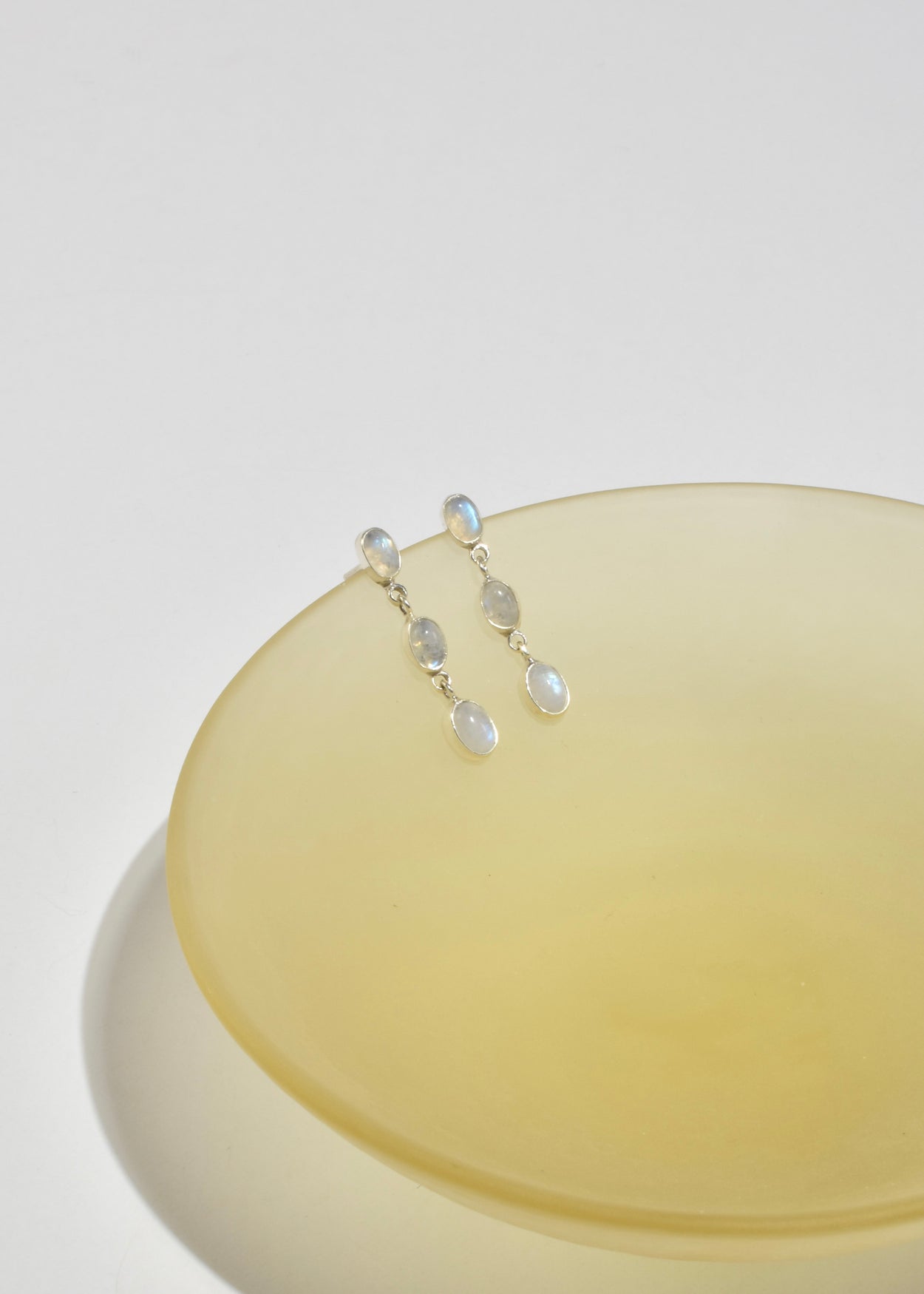 Moonstone Drop Earrings