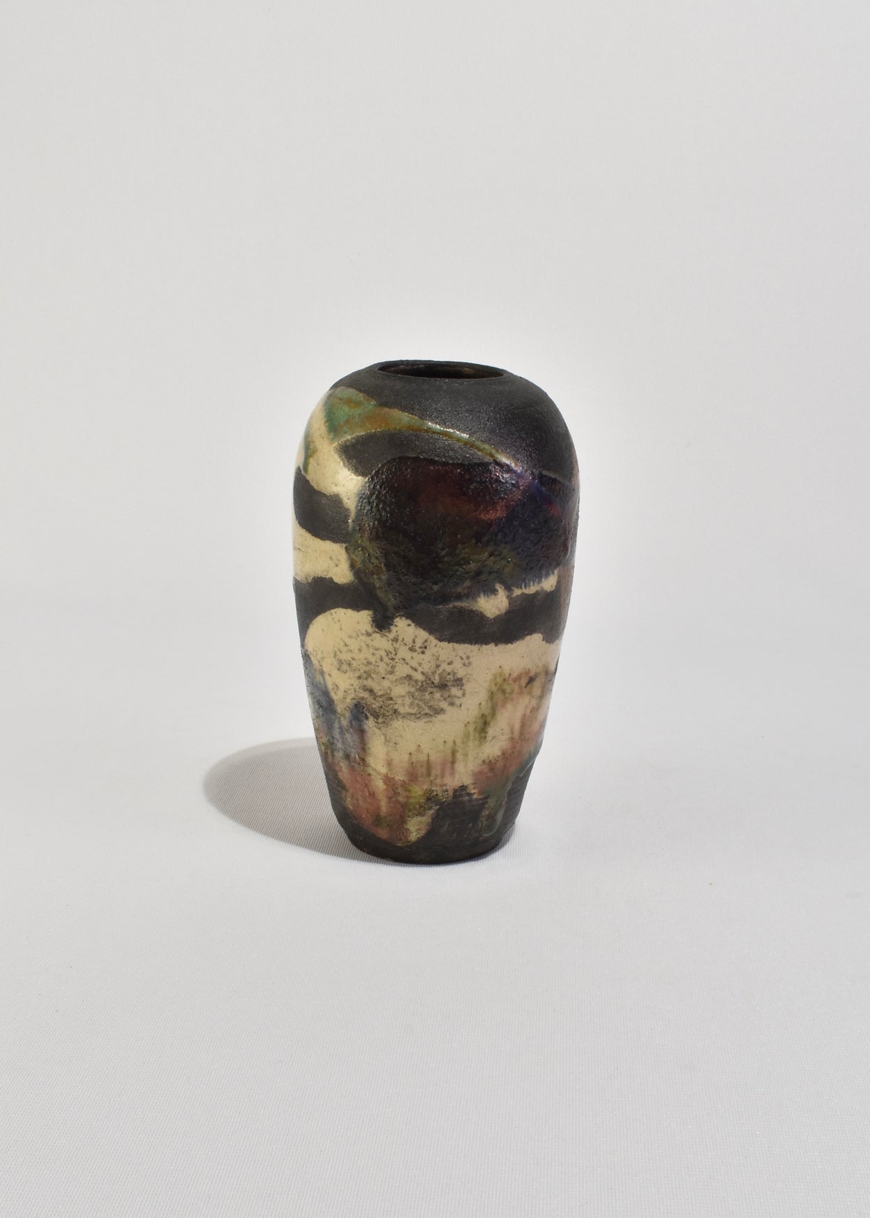 Raku Vase