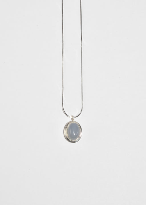 Chalcedony Pendant Necklace