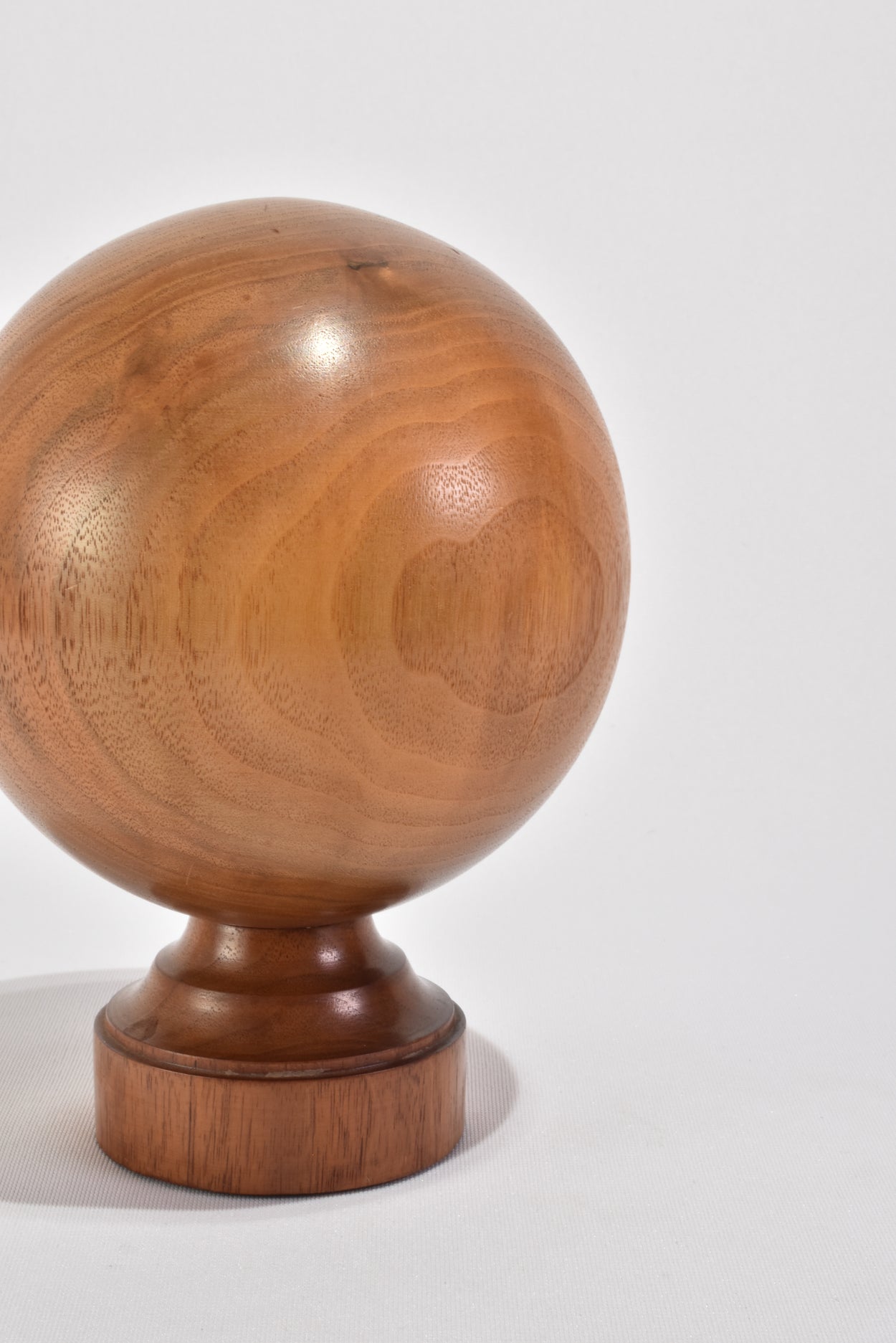 Wooden Sphere Sculpture