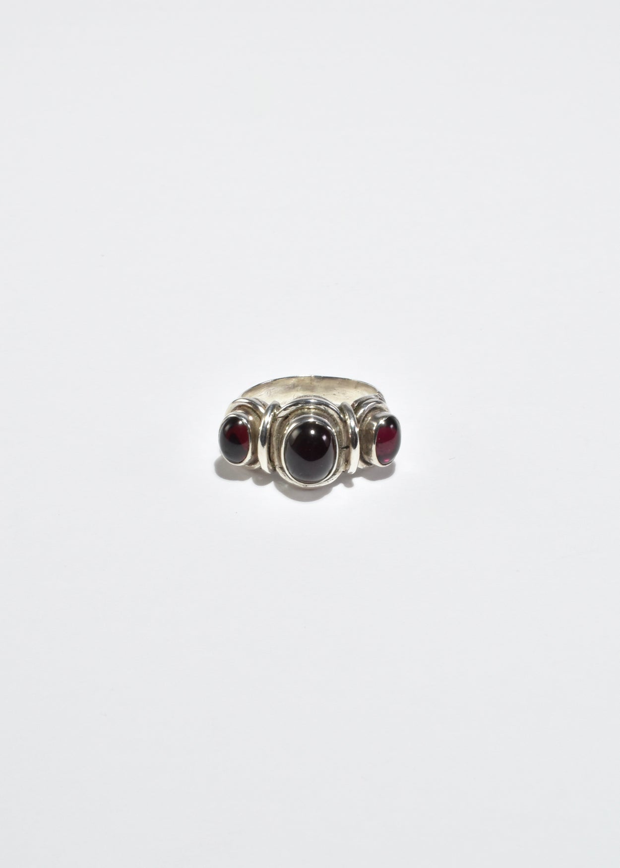 Garnet Band Ring