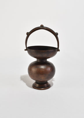 Sculptural Copper Vessel