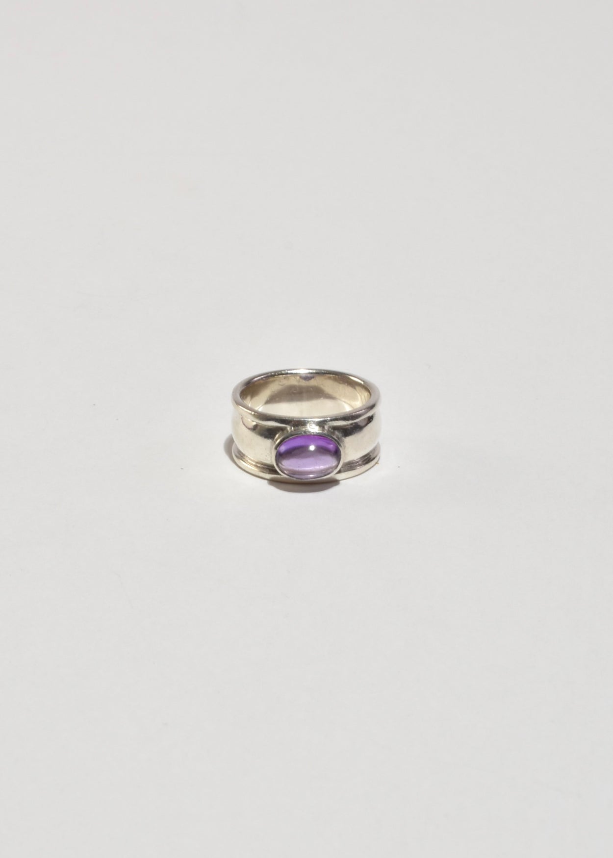 Oval Amethyst Ring