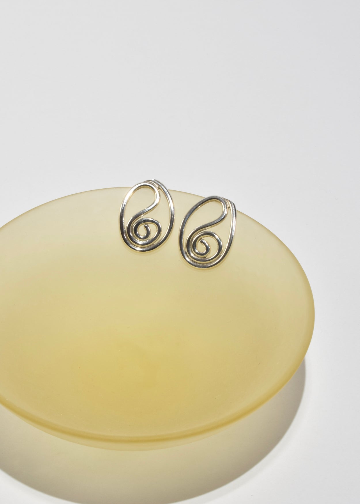 Spiral Line Earrings