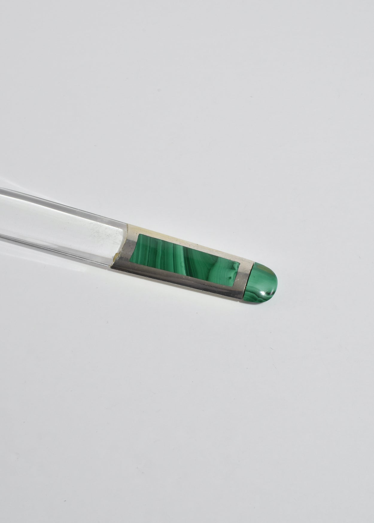 Malachite Crystal Letter Opener