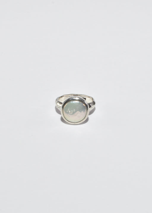 Coin Pearl Ring