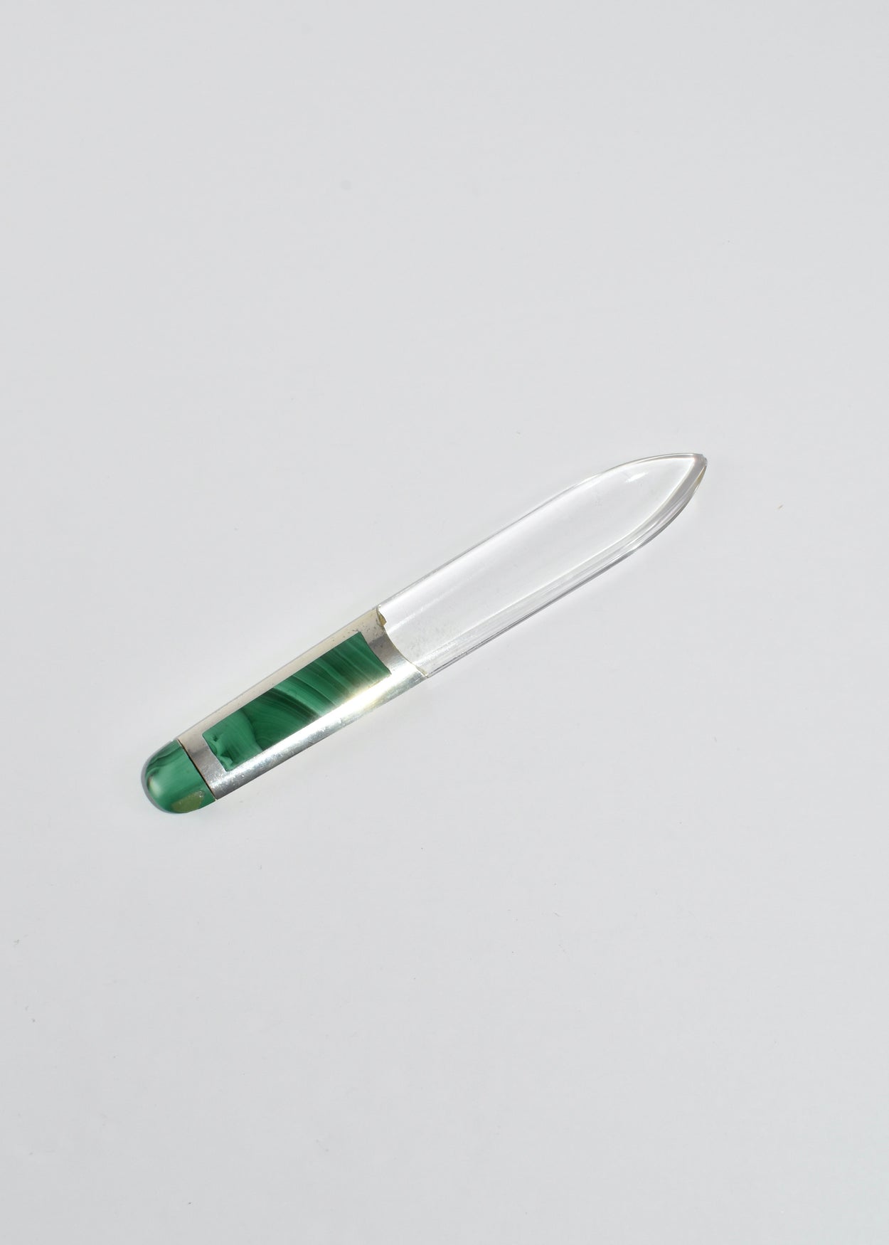 Malachite Crystal Letter Opener